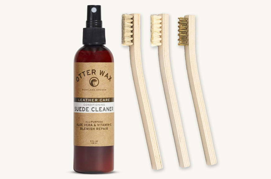 Otter Wax Wildleder-Reinigungsset